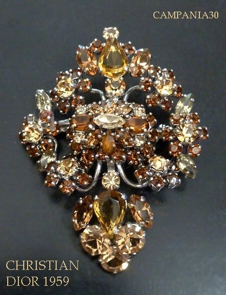 SB1910 - SPILLA "CHRISTIAN DIOR" 1959 - LE COLLEZIONI  DI CAMPANIA30