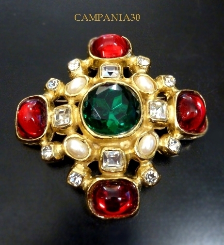 BB1911 - SPILLA CROCE MALTE GRIPOIX - LE COLLEZIONI  DI CAMPANIA30